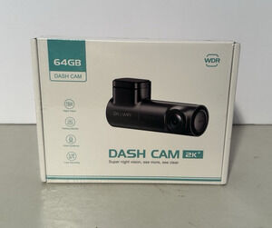 WDR Dash Cam 64GB WIFI 2K